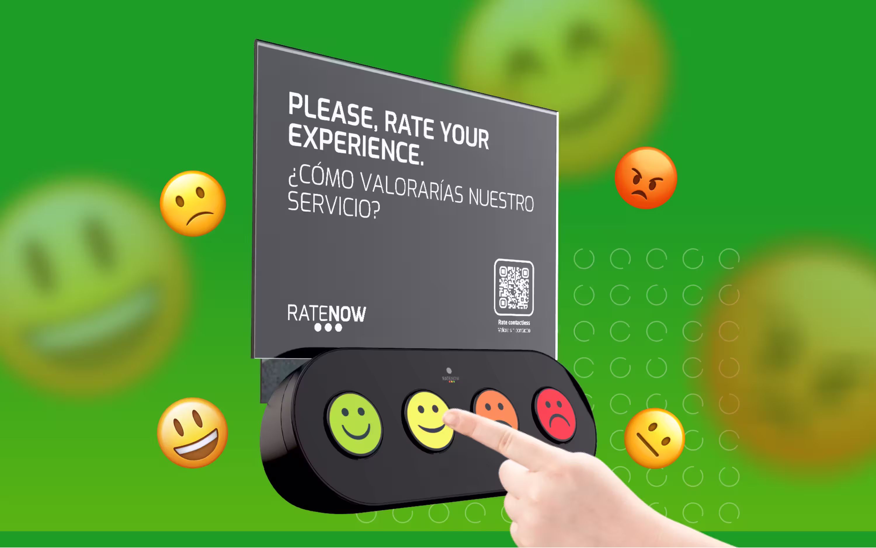 Smiley Feedback Terminales de RateNow