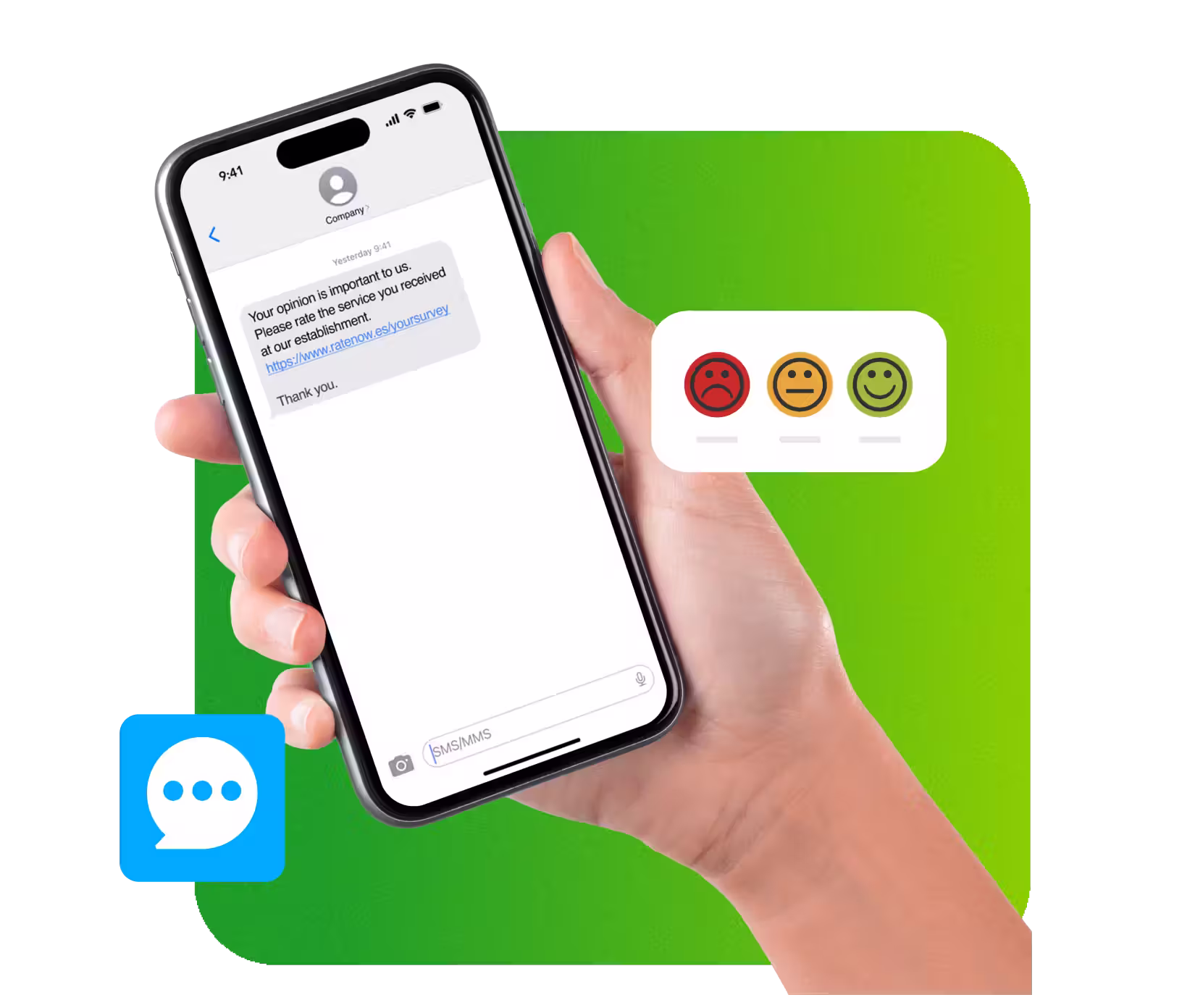 Envía encuestas por SMS