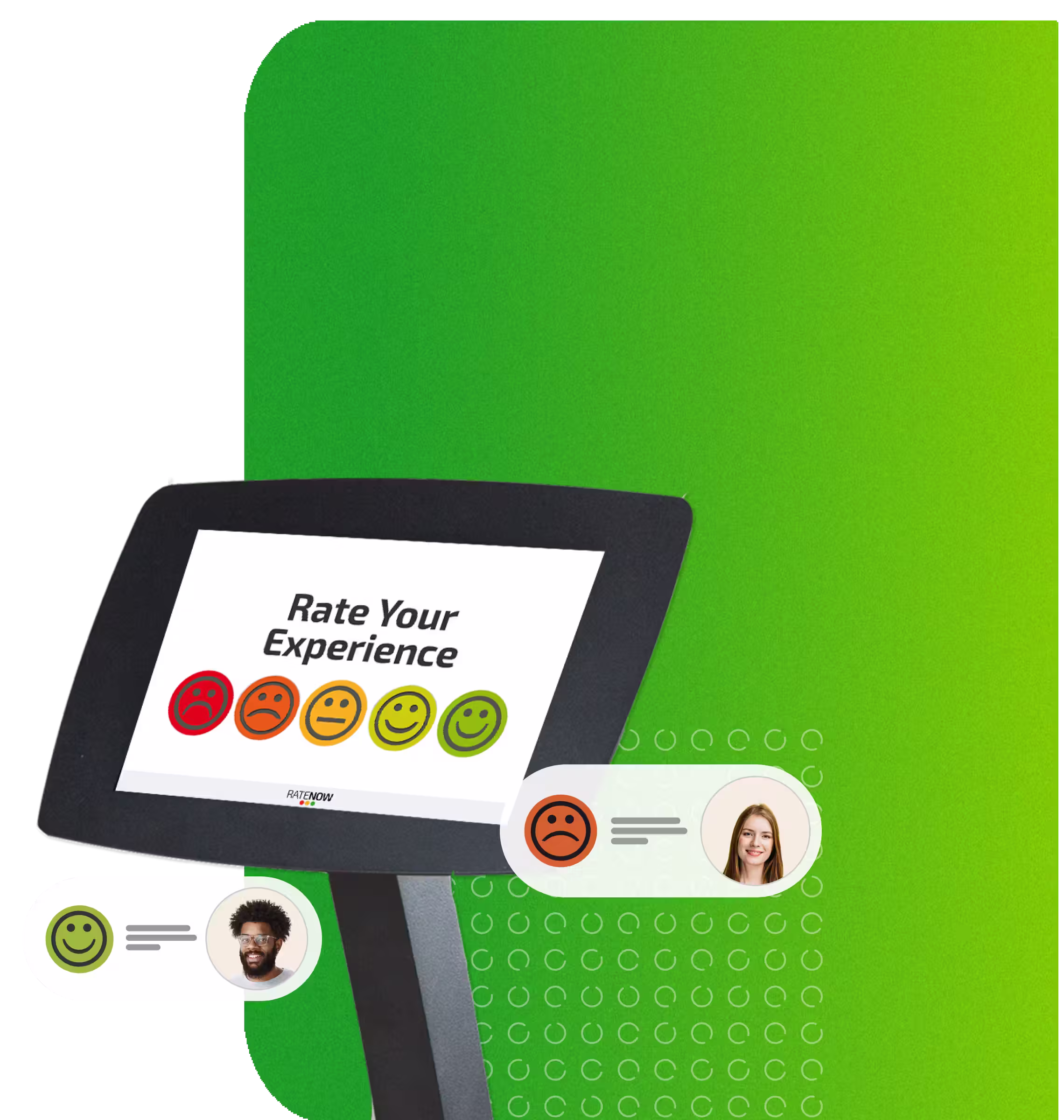 Smiley Feedback Tablet - RateNow